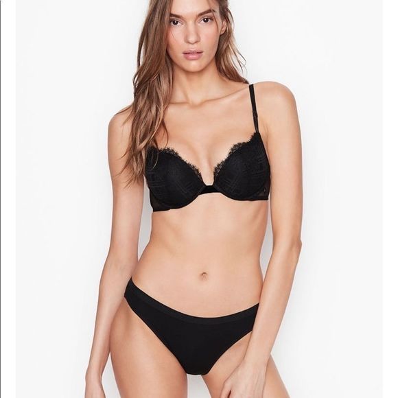 Victoria's Secret Other - Victoria’s Secret Black Bikini Panty size S new
